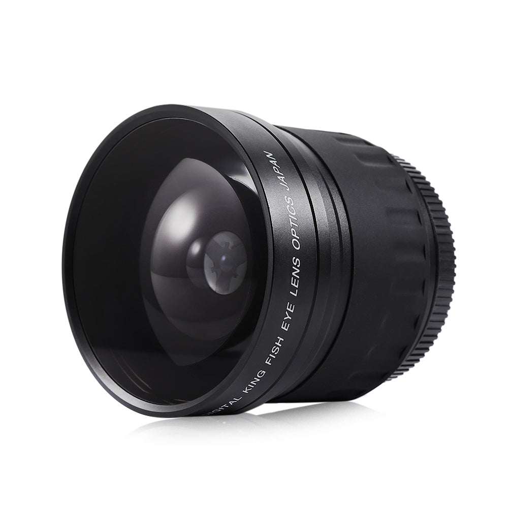 52MM 0.21X Fixed Fisheye Wide Angle Lens