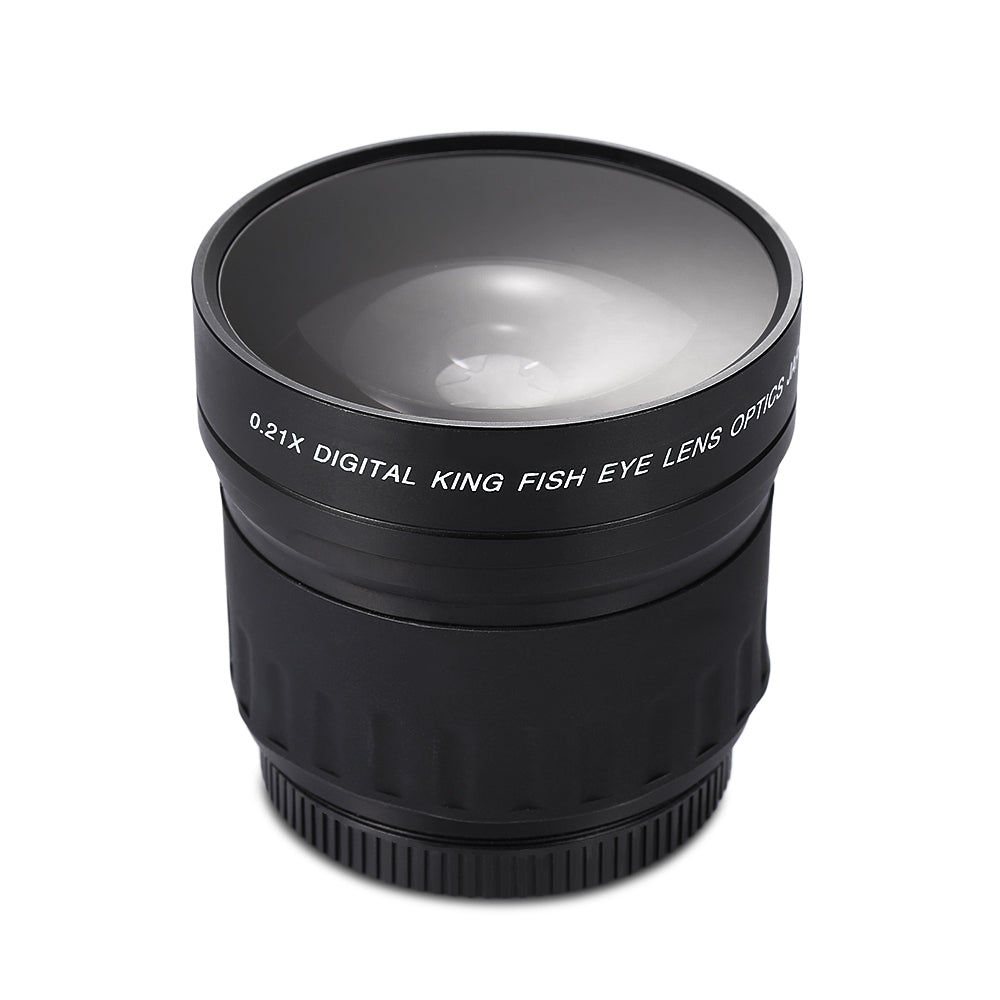 52MM 0.21X Fixed Fisheye Wide Angle Lens