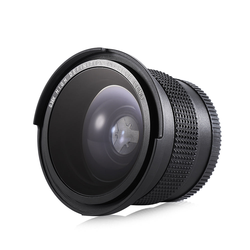 52MM 0.35X Fixed Fisheye Wide Angle Lens