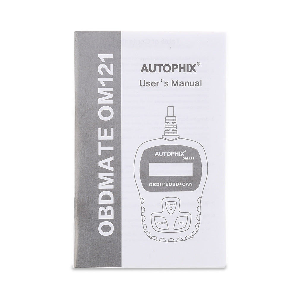 Autophix OM121 OBD II Car Code Reader Diagnostic Scan Tool