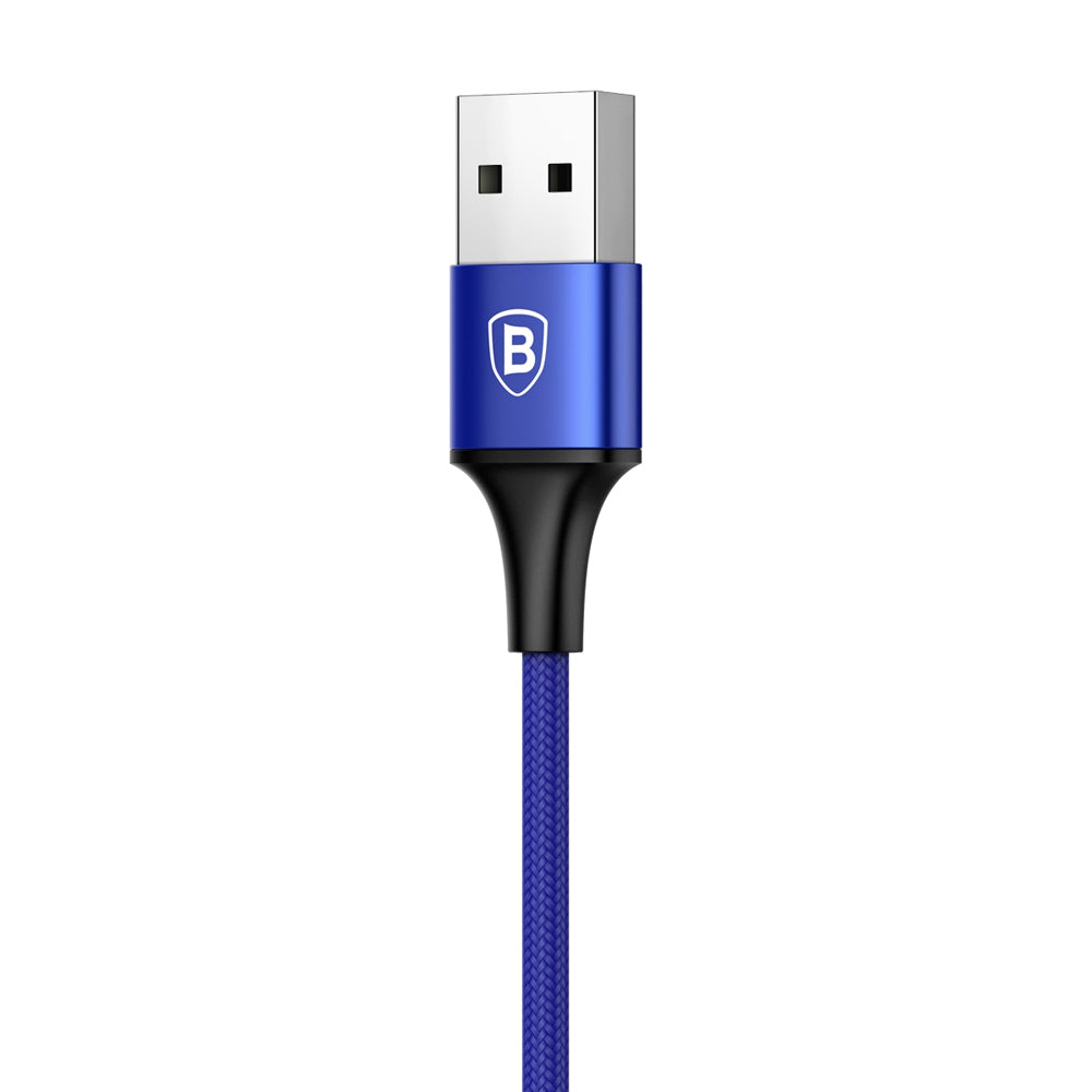 Baseus Rapid Series Micro USB + Dual 8 Pin Data Cable 1.2M