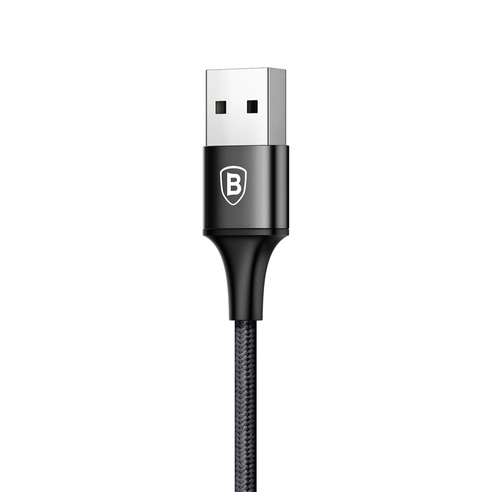 Baseus Rapid Series Micro USB + Dual 8 Pin Data Cable 1.2M