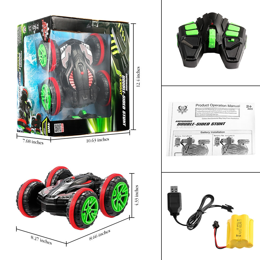 333 - SL01A ZC Stunt Racing Car Double Sided 360 Degree Rotation for Land / Water