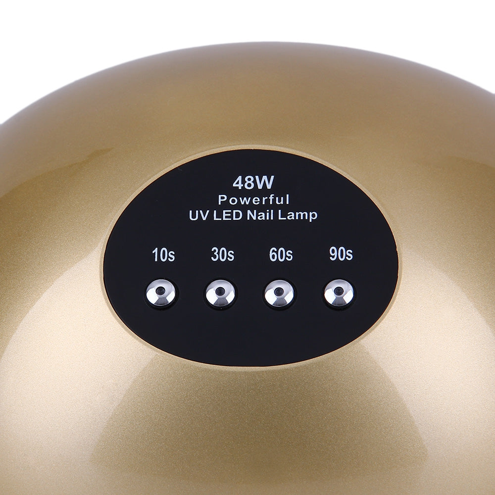 48W Manicure Tool LED / UV Automatic Induction Nail Gel Lamp