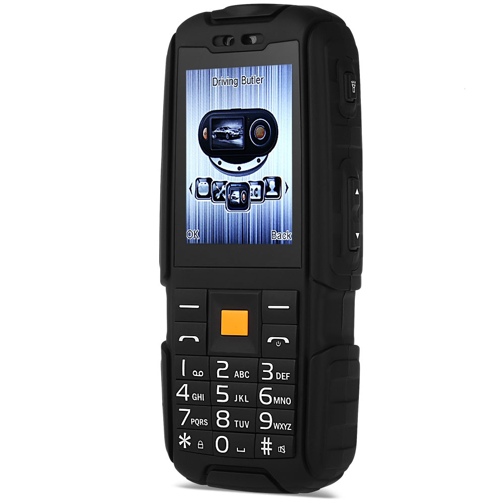 DTNO.I A9 Quad Band Unlocked Phone 2.4 inch IP67 Waterproof Dustproof Shockproof FM Flashlight C...