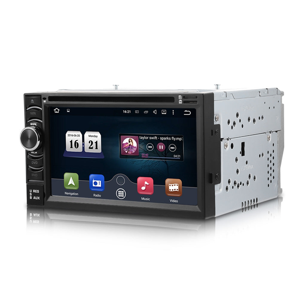 6116G Wince 6.0 Car DVD Player 6.5 inch Touch Screen with Navigation 2 Din