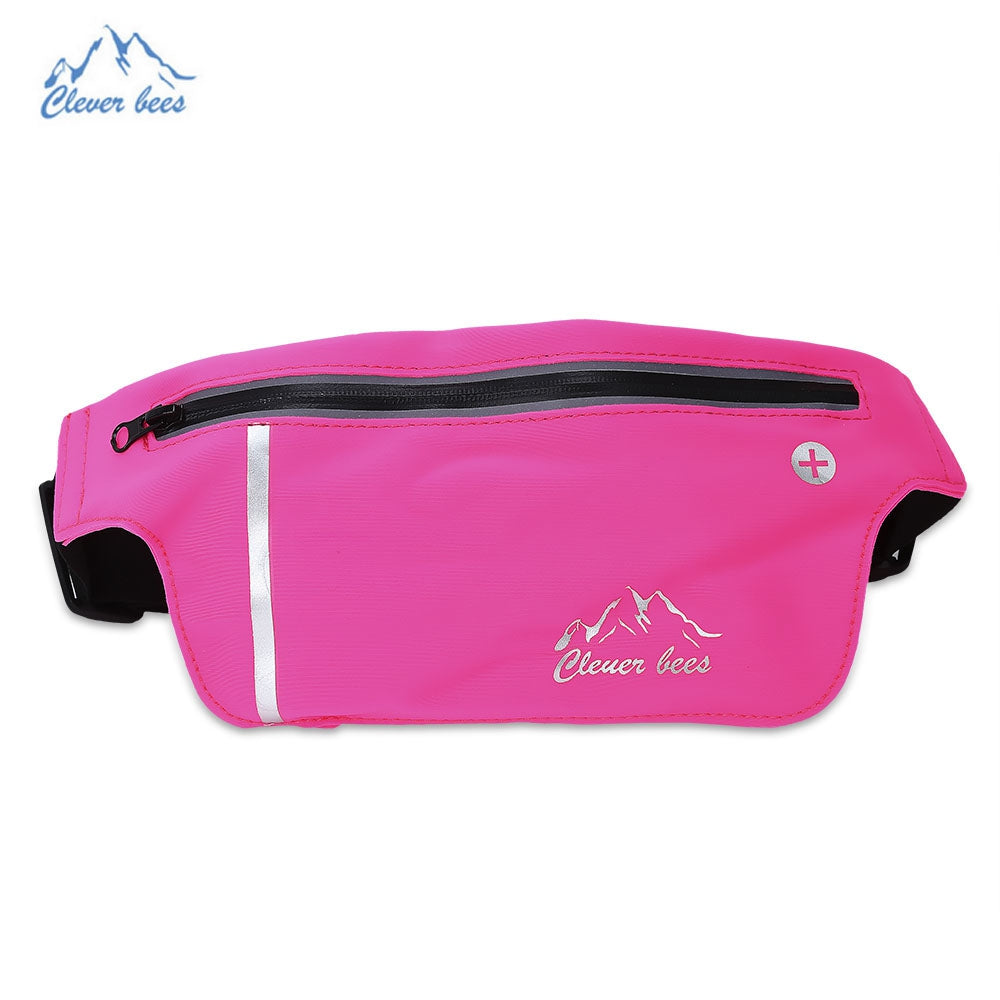 CLEVERBEES Unisex Water Resistant Running Waist Bag