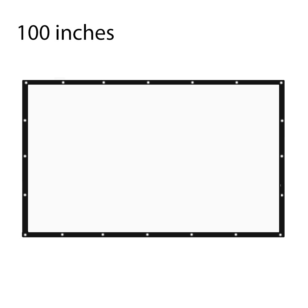 100 inch Tabletop Projector Screen 16:9