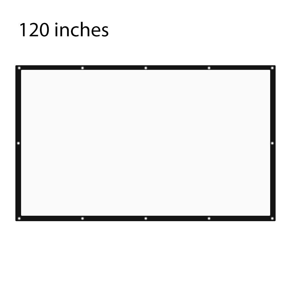 100 inch 16:9 Portable Tabletop Projector Screen