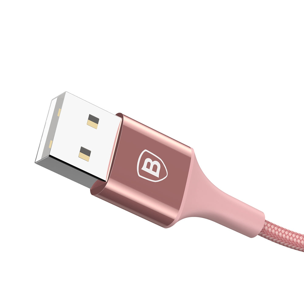 Baseus Shining 8 Pin Cable Charging Data Cord with Jet Metal