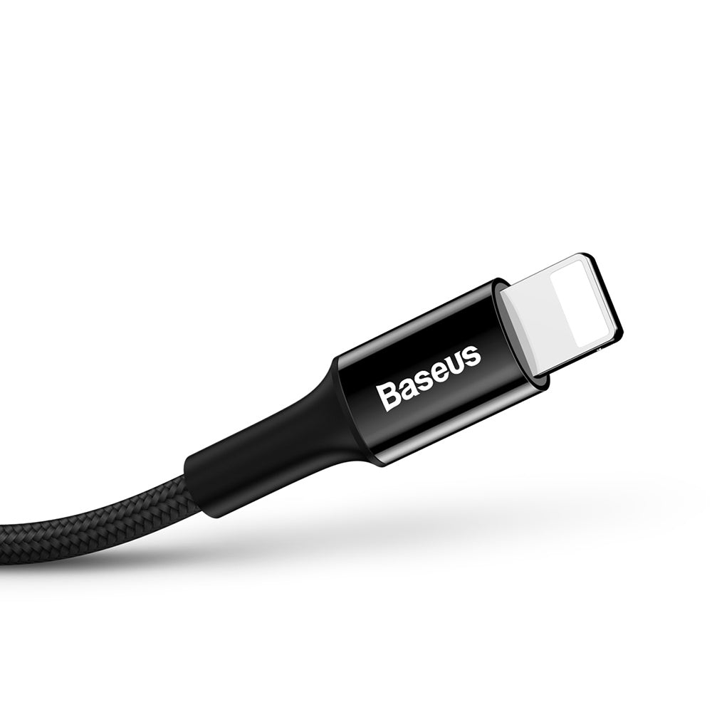 Baseus Shining 8 Pin Cable Charging Data Cord with Jet Metal