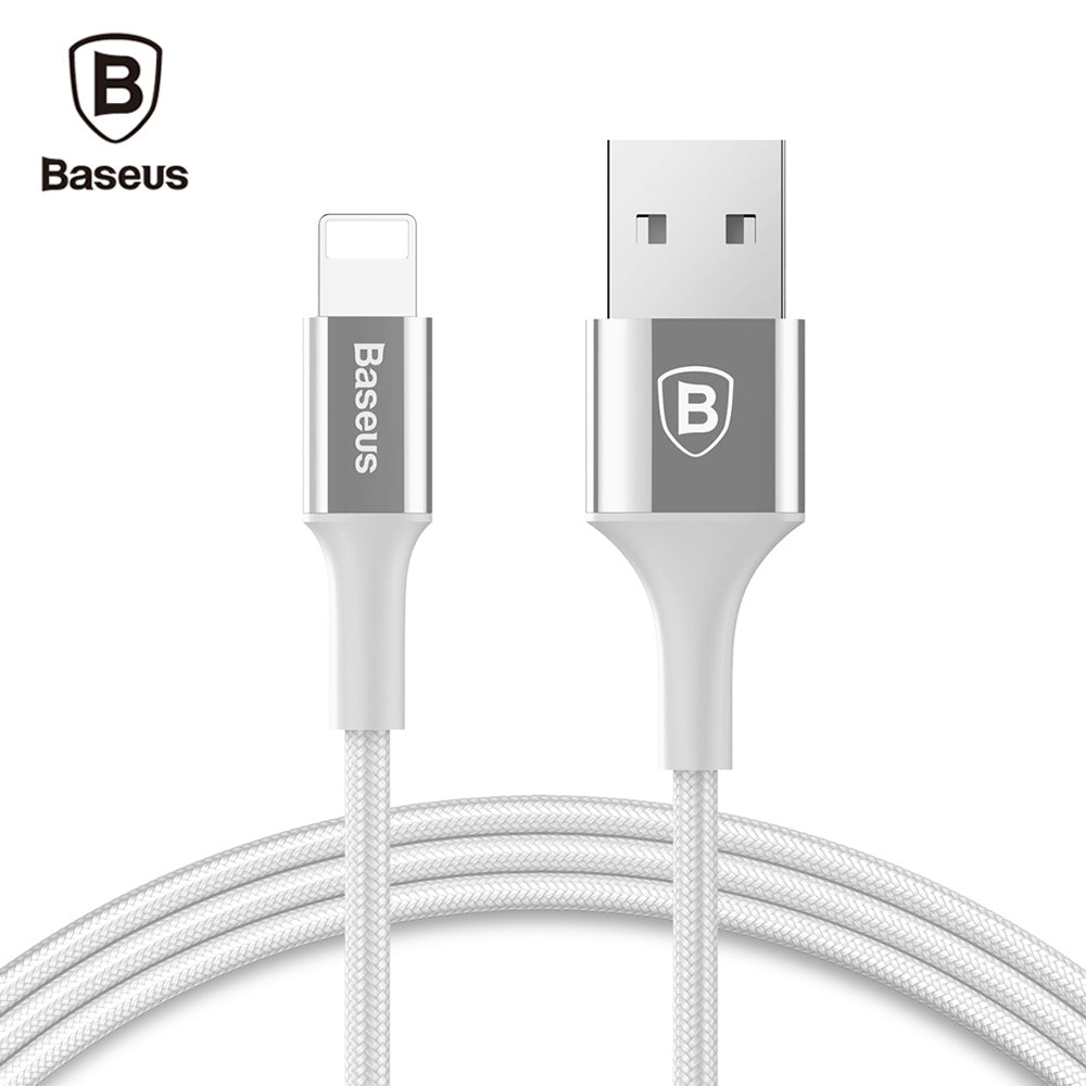 Baseus Shining 8 Pin Cable Charging Data Cord with Jet Metal