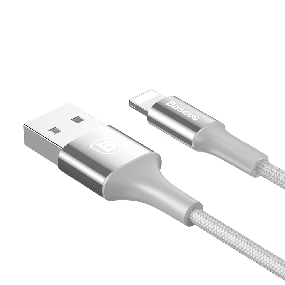 Baseus Shining 8 Pin Cable Charging Data Cord with Jet Metal