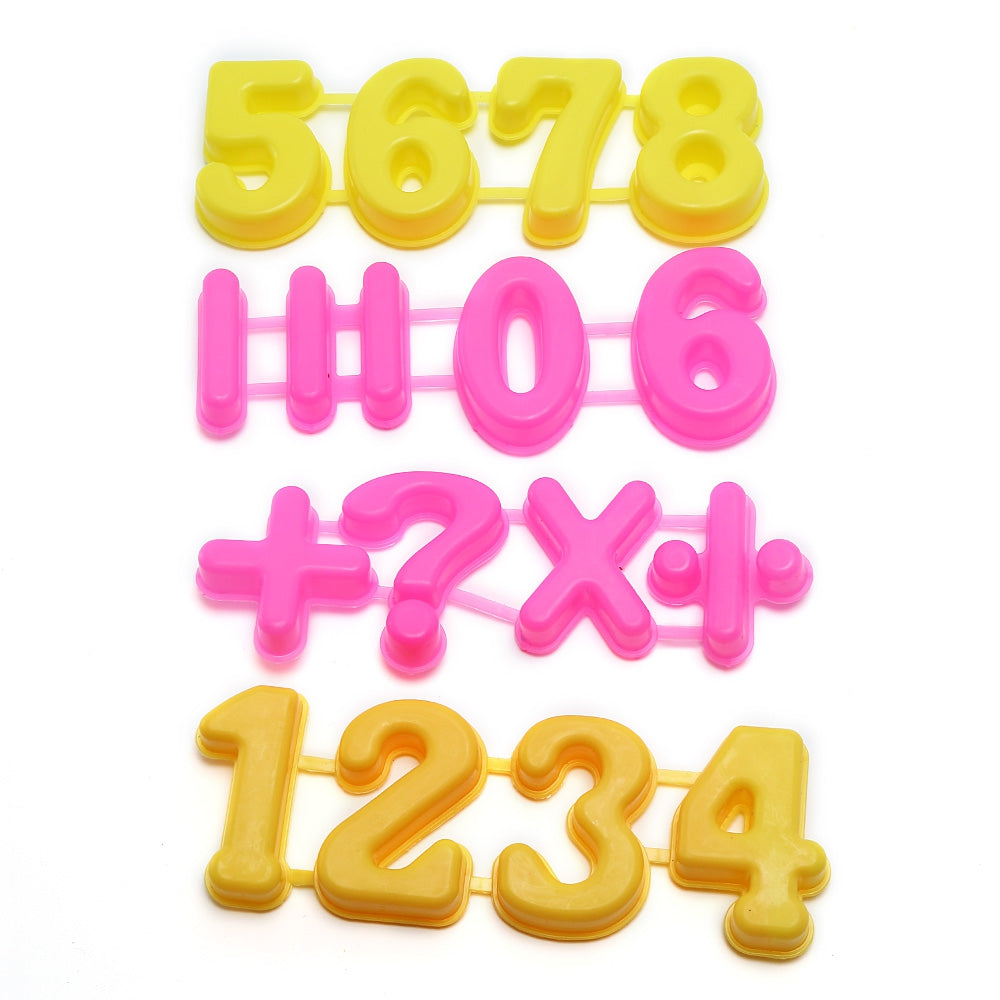 Colorful Number Mold Space Sand Amazing Toy for Children