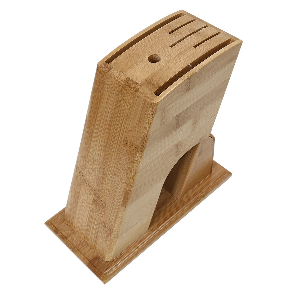 CYYC Multi-purpose Bamboo Knife Rack Kitchen Accessory