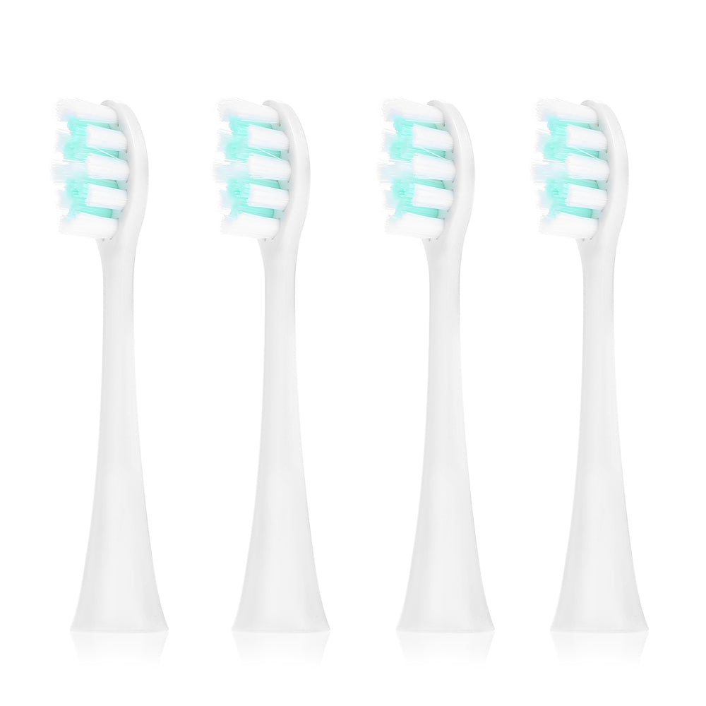 4PCS Normal Clean Type Replacement Toothbrush Head for SmartSonic+ JK - T7 JK - T5 JK - T10