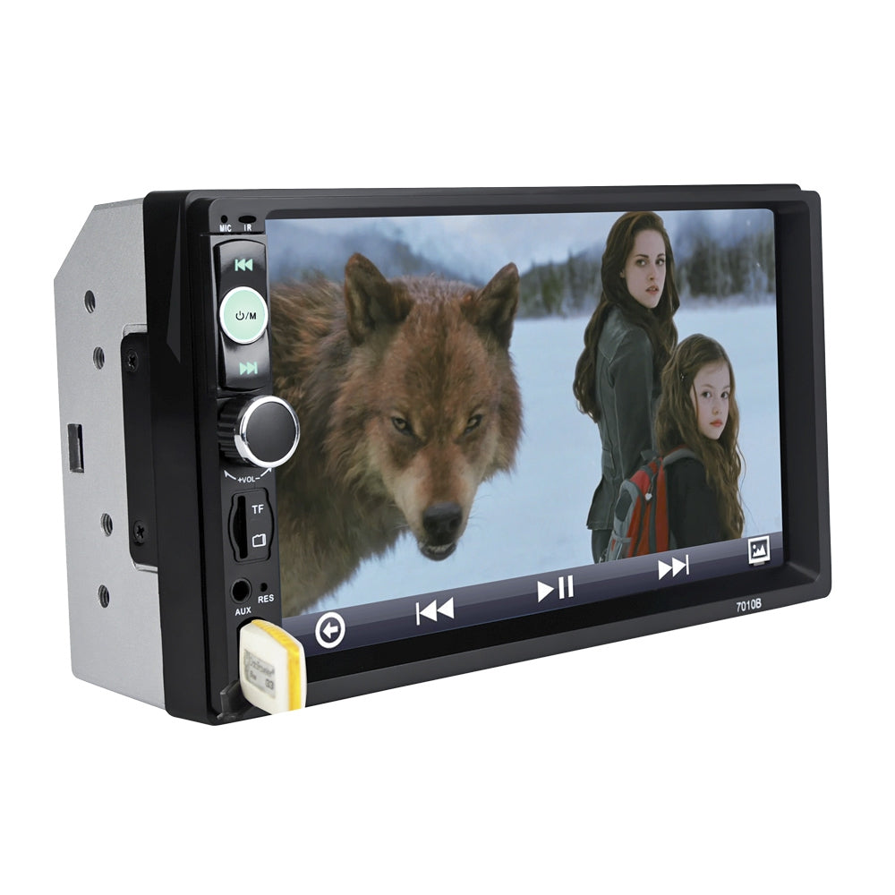 7010B 7 Inch Bluetooth V2.0 TFT Screen 12V Car Audio Stereo MP5 Player Auto Video with Rearview ...