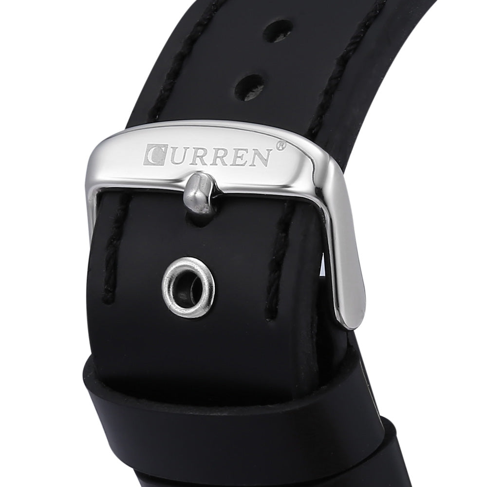 Curren M8270 Men Quartz Watch with Day Date Display