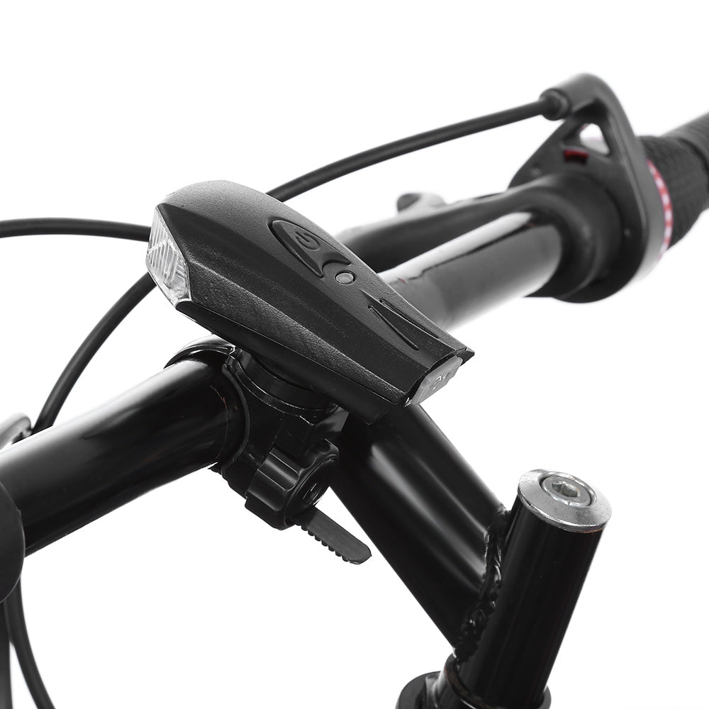 Bicycle USB Charging Waterproof LED Smart Shock Sensor Light Bike Front Lamp