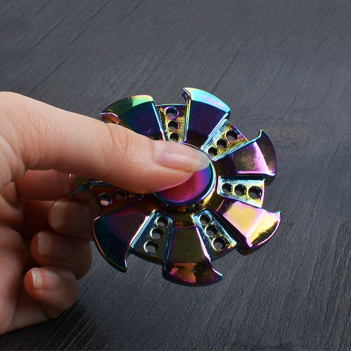 Colorful Stress Relief Toy Wheel Finger Fidget Spinner