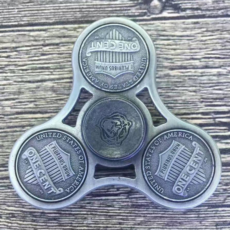 America EDC Metal Hand Finger Gyro Spinner