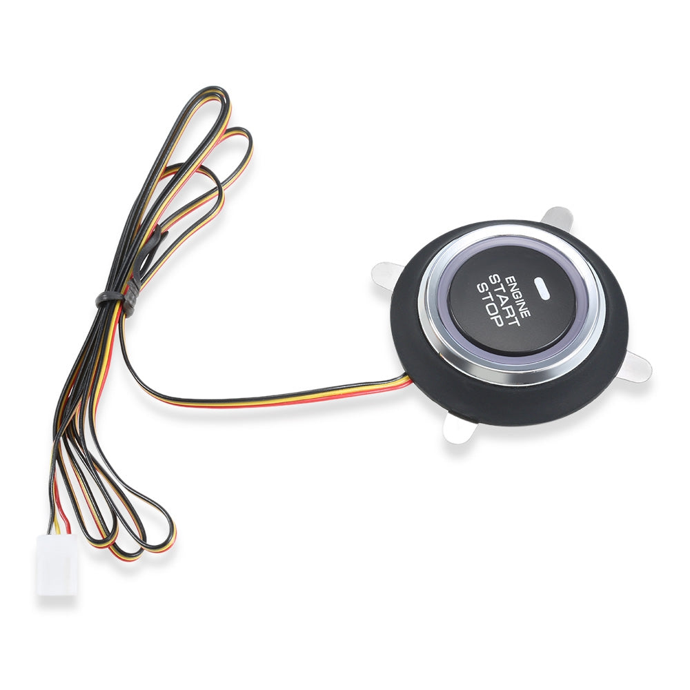 9002 Car Engine Push Start Button RFID Lock Ignition Starter Keyless Entry Anti-theft Stop Immob...