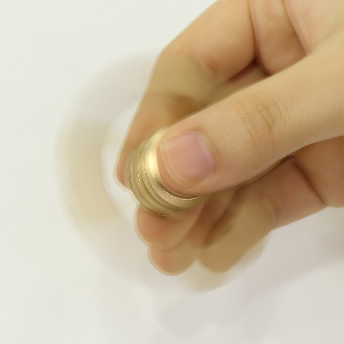 Alloy Fidget EDC Toy Clover Shaped Finger Gyro