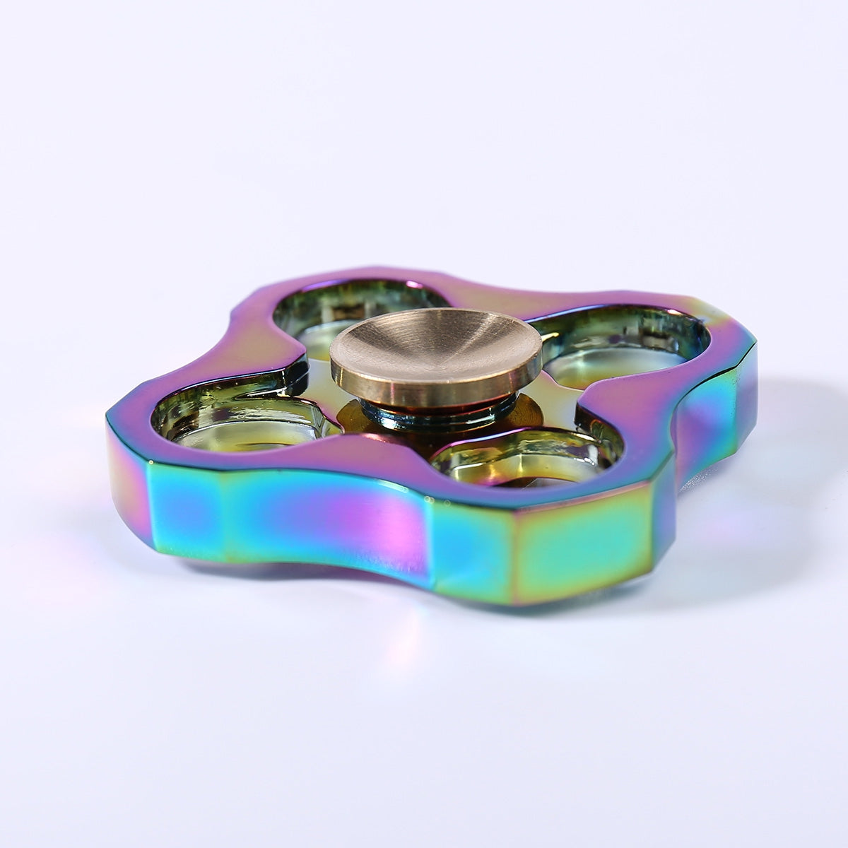 Colorful Hollow Out Fidget Metal Finger Spinner