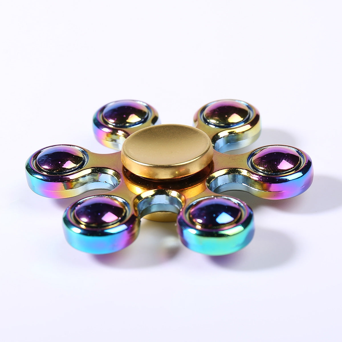 Colorful Beads Stress Reliever Fidget Hand Spinner