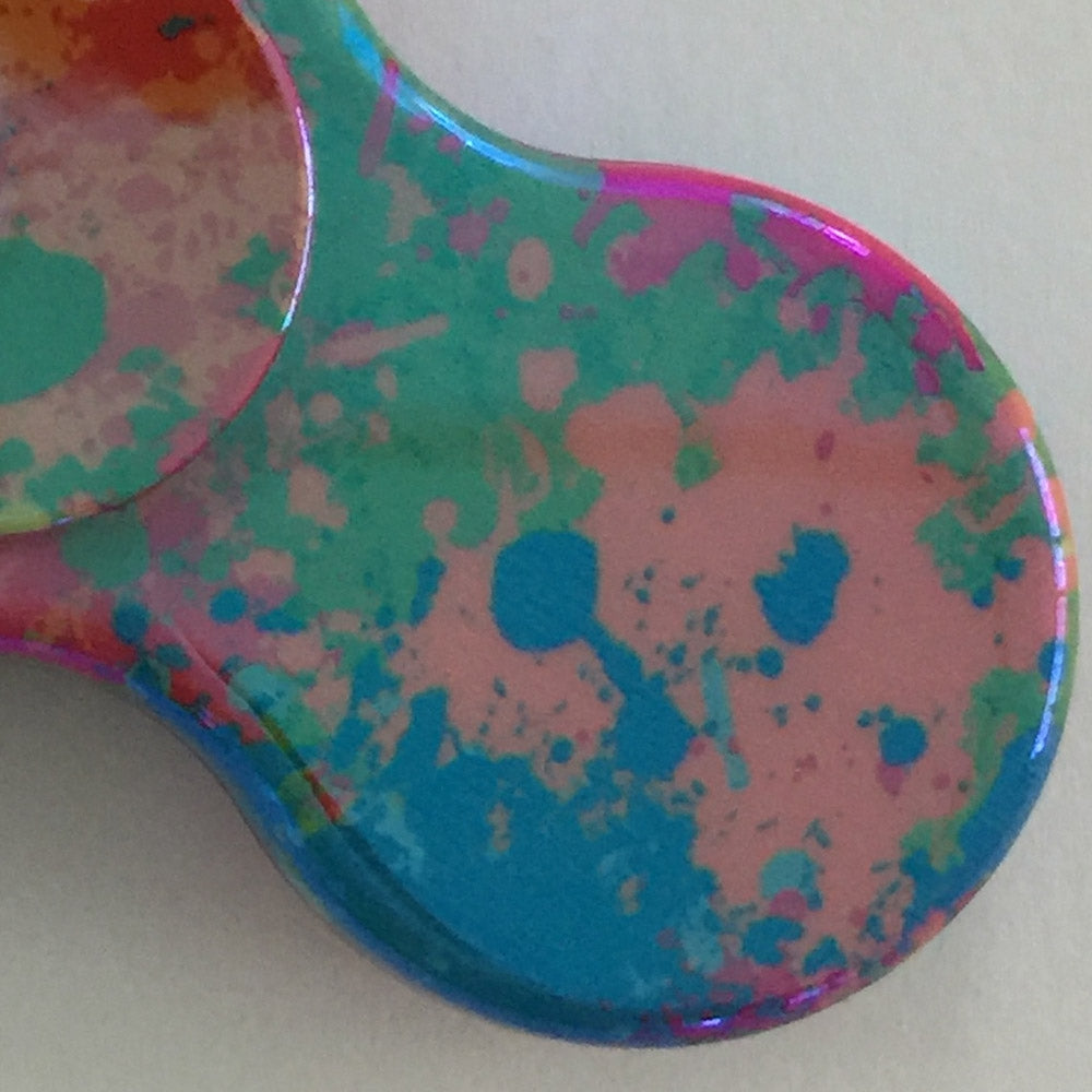 Coloured Oil Painting Hand Spinner EDC Toy Finger Gyro