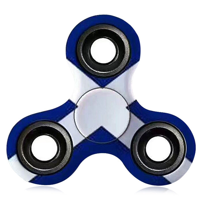 Anti-Stress Toy EDC Patterned Fidget Spinner