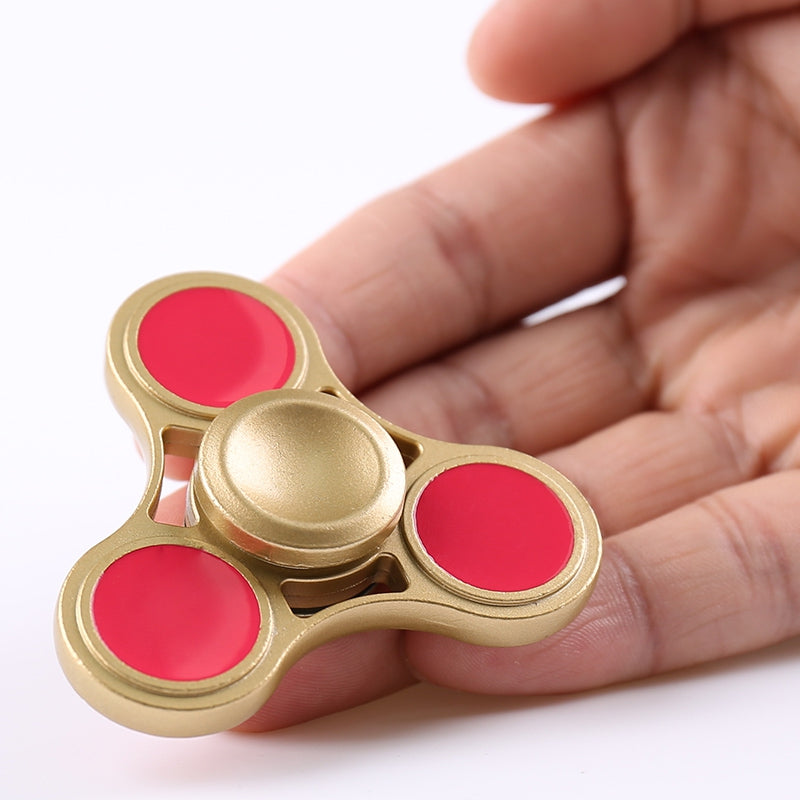 Anti-Stress Toy Glitter Fidget Metal Spinner