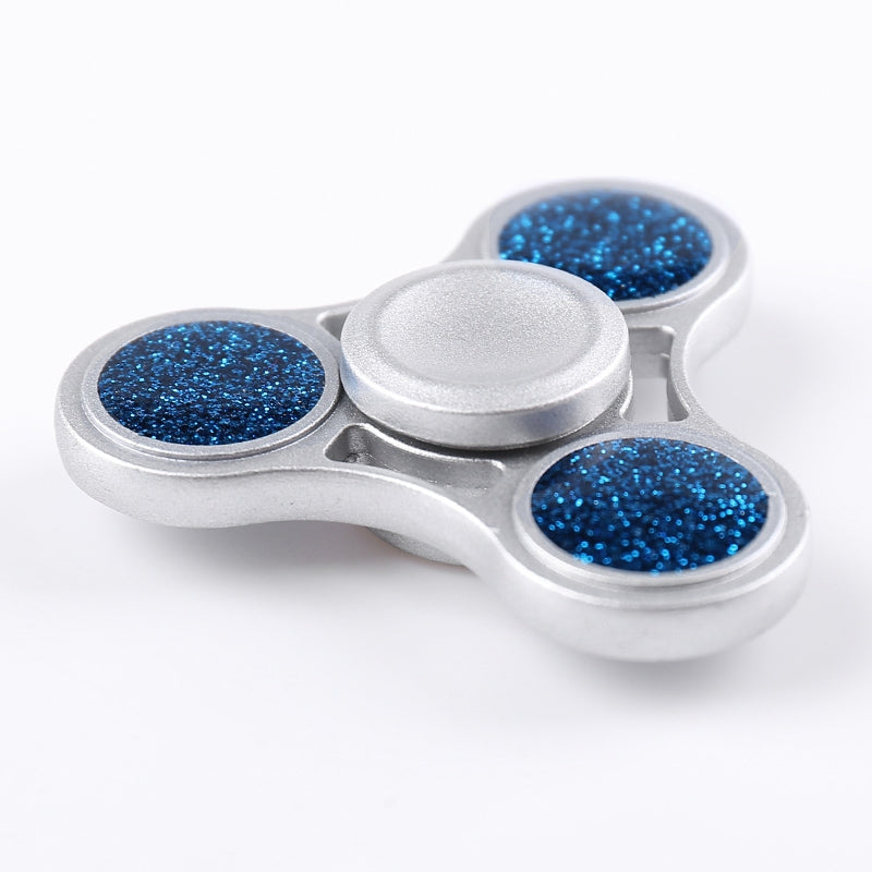 Anti-Stress Toy Glitter Fidget Metal Spinner