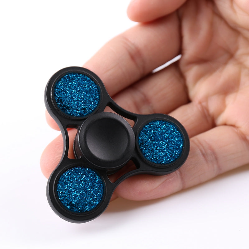 Anti-Stress Toy Glitter Fidget Metal Spinner