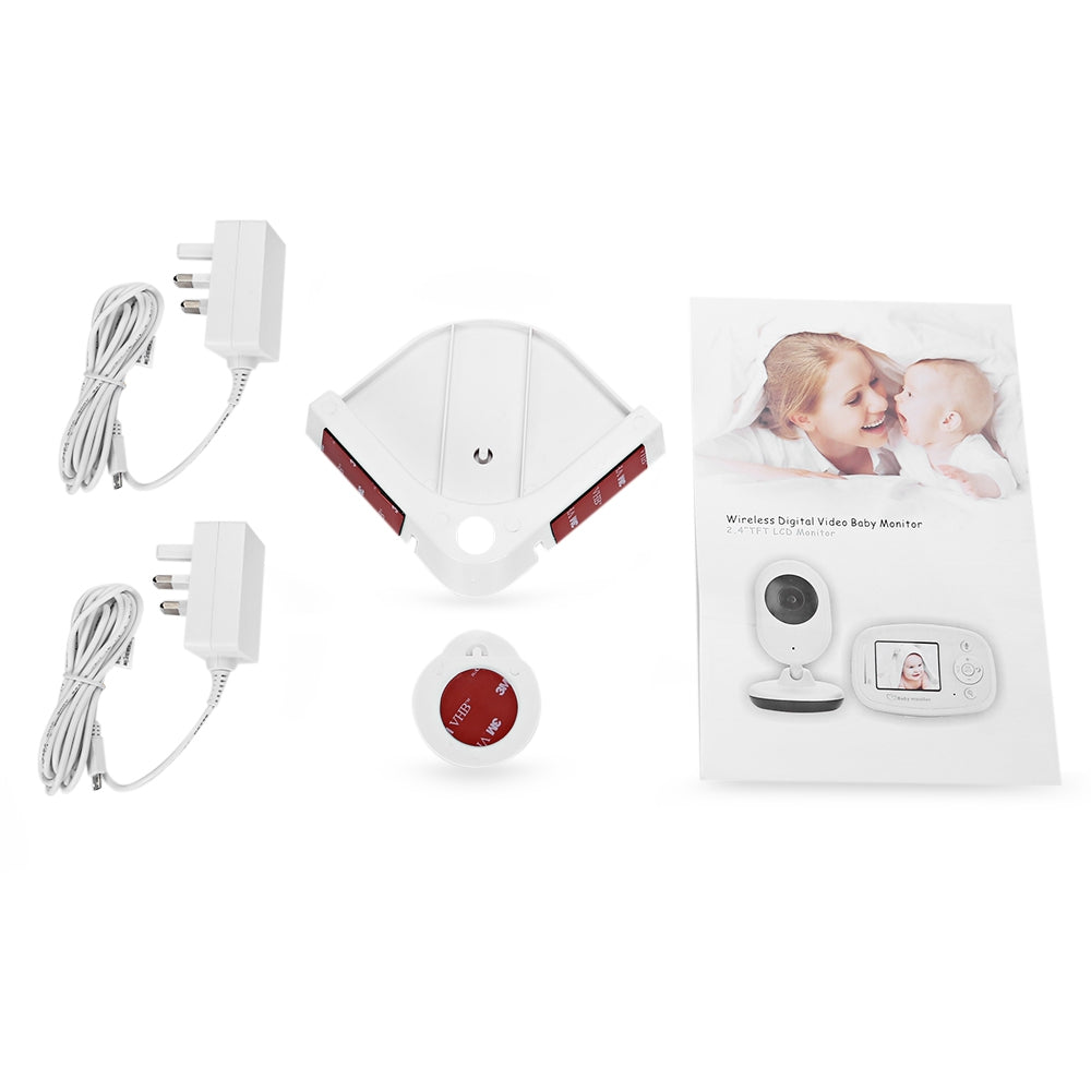 2.4GHz LCD Display Night Vision Wireless Video Baby Monitor