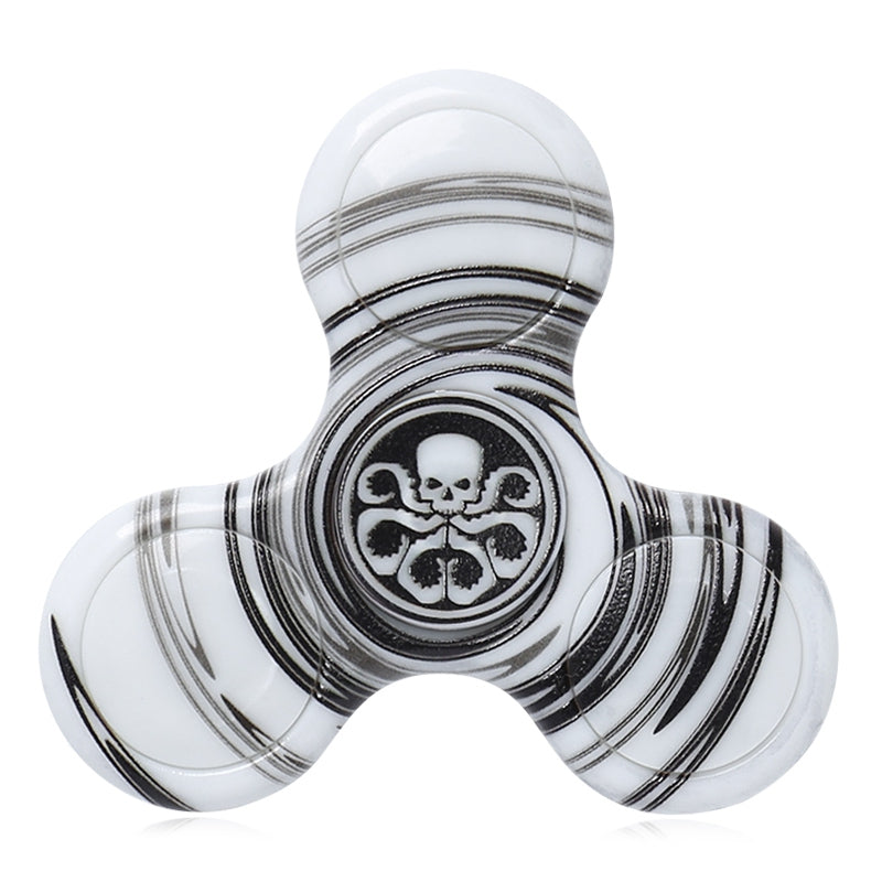 Anti-stress Toy Plastic Patterned Fidget Spinner