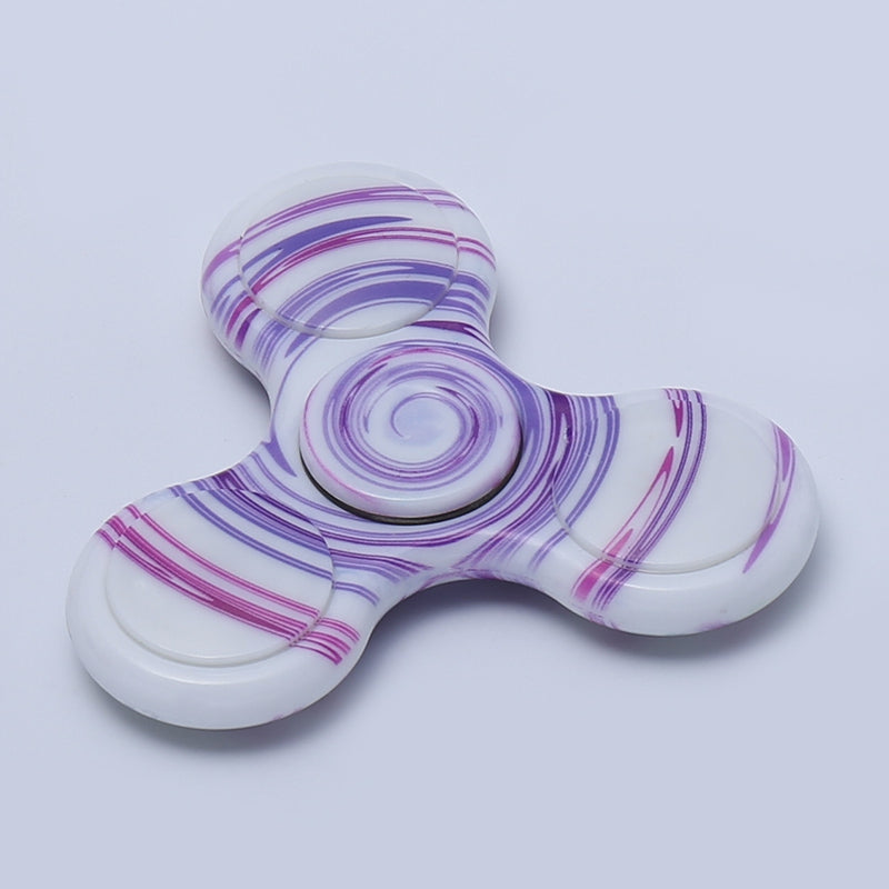 Anti-stress Toy Plastic Patterned Fidget Spinner