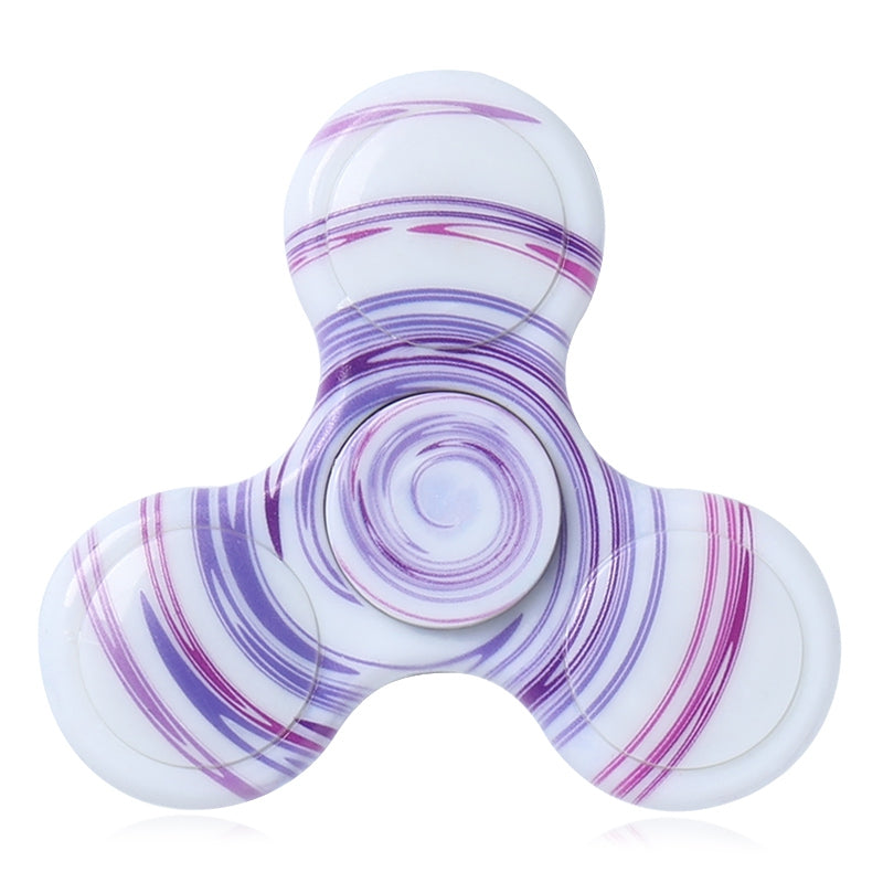 Anti-stress Toy Plastic Patterned Fidget Spinner