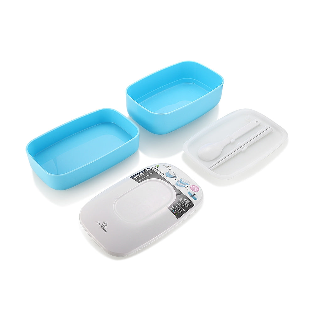 CNCROWN Plastic Bento Lunch Box