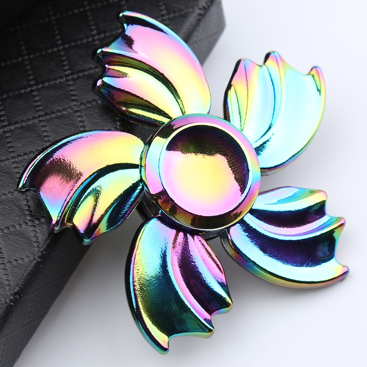 Colorful Fish Fin Metal Hand Spinner Fidget Toy