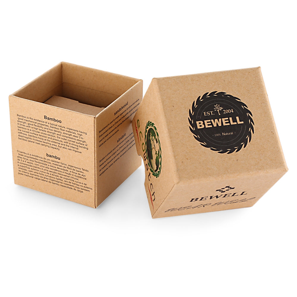 Bewell Wristwatch Box Paper Material Case for Watch