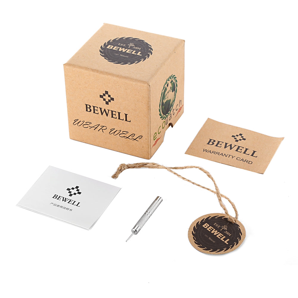 Bewell Wristwatch Box Paper Material Case for Watch