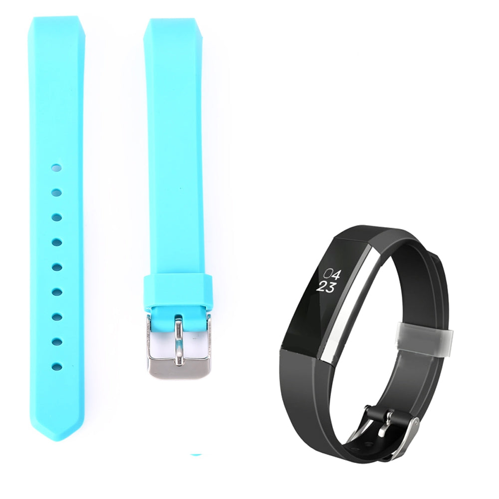 14mm Silicone Band Strap Pin Buckle Wristband for Fitbit Alta Smart Wristwatch