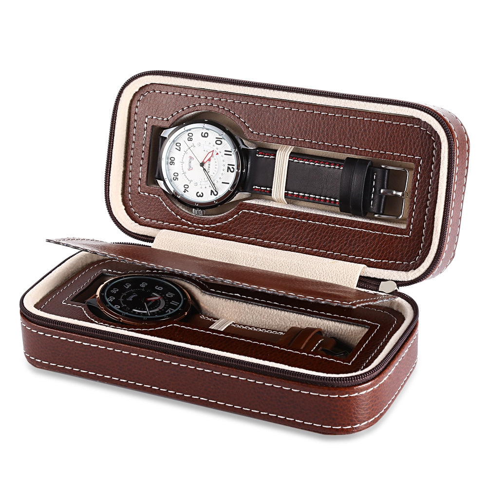 2 Grids Travel Watch Storage Case