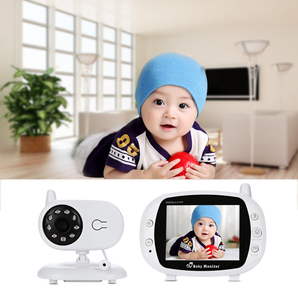 3.5 inch Wireless TFT LCD Video Baby Monitor with Night Vision