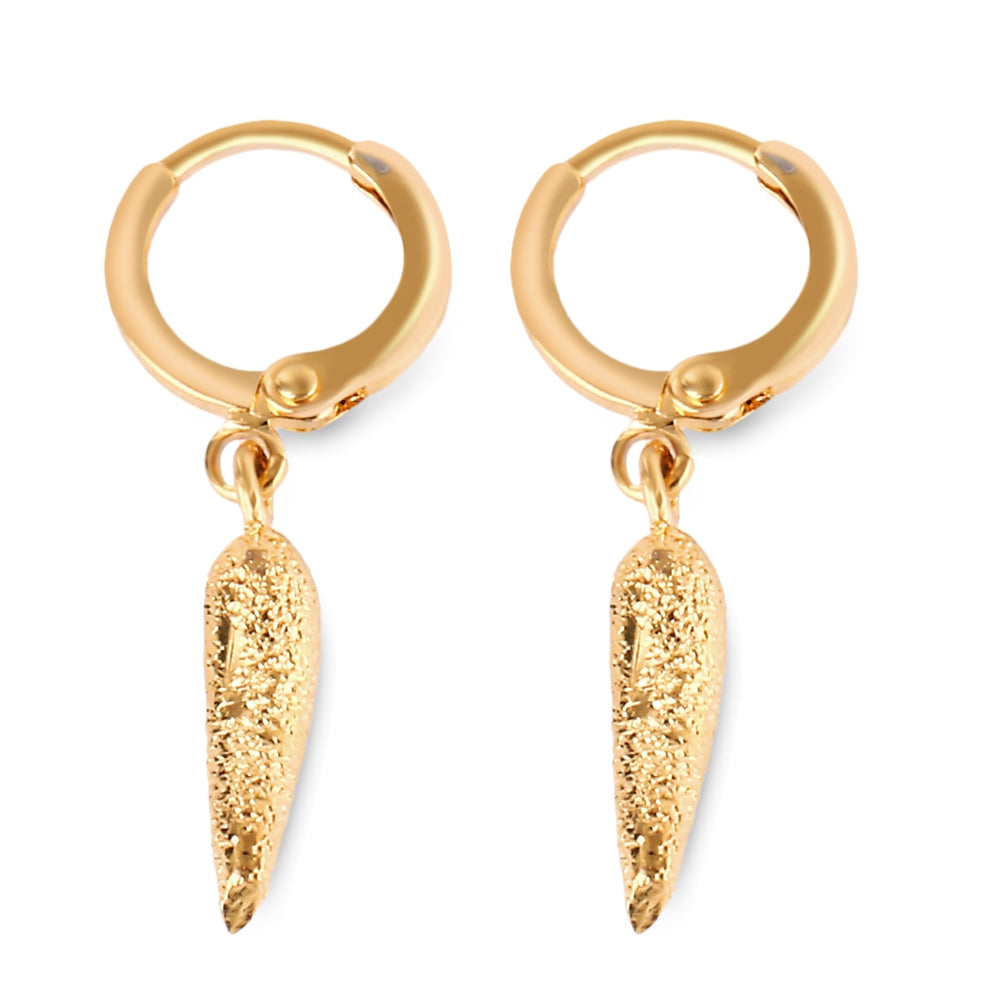 18K Electroplate Gold Color Little Pepper Earrings for Women