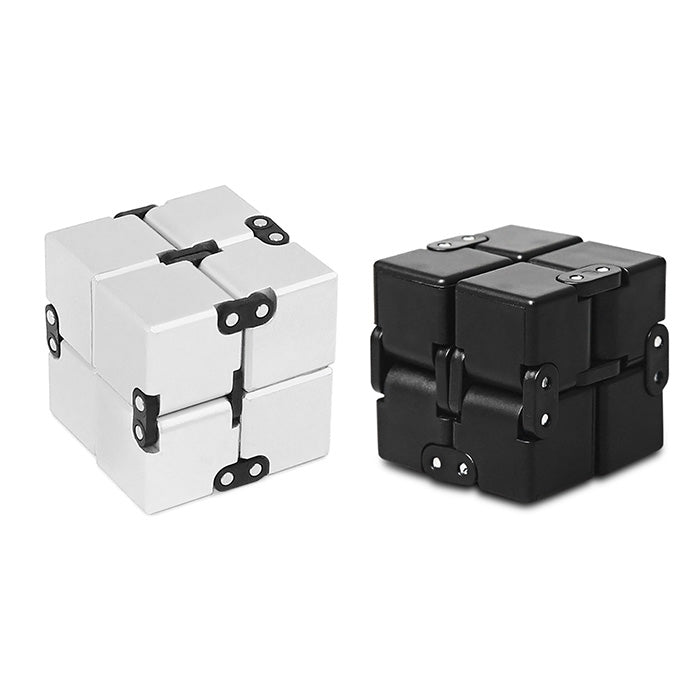 Alloy Fidget Cube Shape Funny Stress Reliever Adult Fidgeting Toy