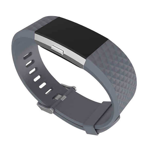 Diamond Pattern Wristband Replacement Strap for Fitbit Charge 2