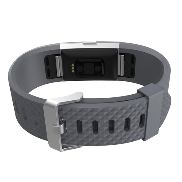 Diamond Pattern Wristband Replacement Strap for Fitbit Charge 2