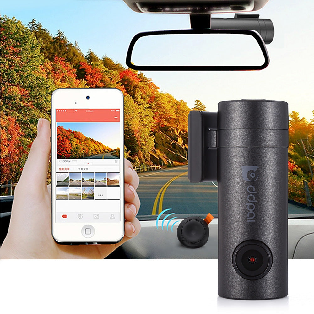 DDPai Mini Full HD 1080P Camera WiFi Car DVR Vehicle Digital Video Recorder Dash Cam Road Camcorder